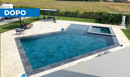 Costruzione di piscine a sfioro a Livorno e Pisa