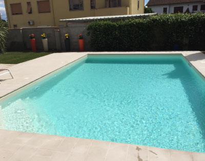 Realizzazione piscine interrate in Versilia